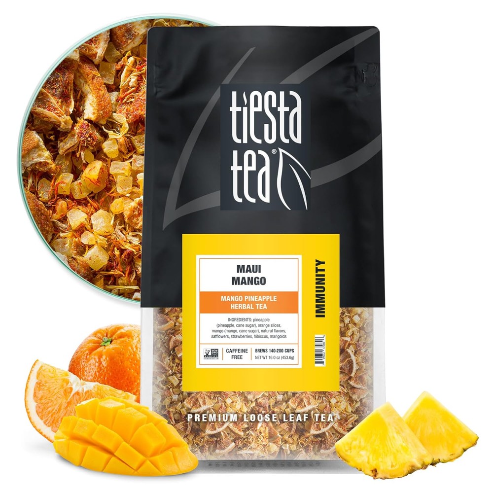 Tiesta Tea - Maui Mango | Pineapple Herbal | Bulk Pouch - 200 Cups
