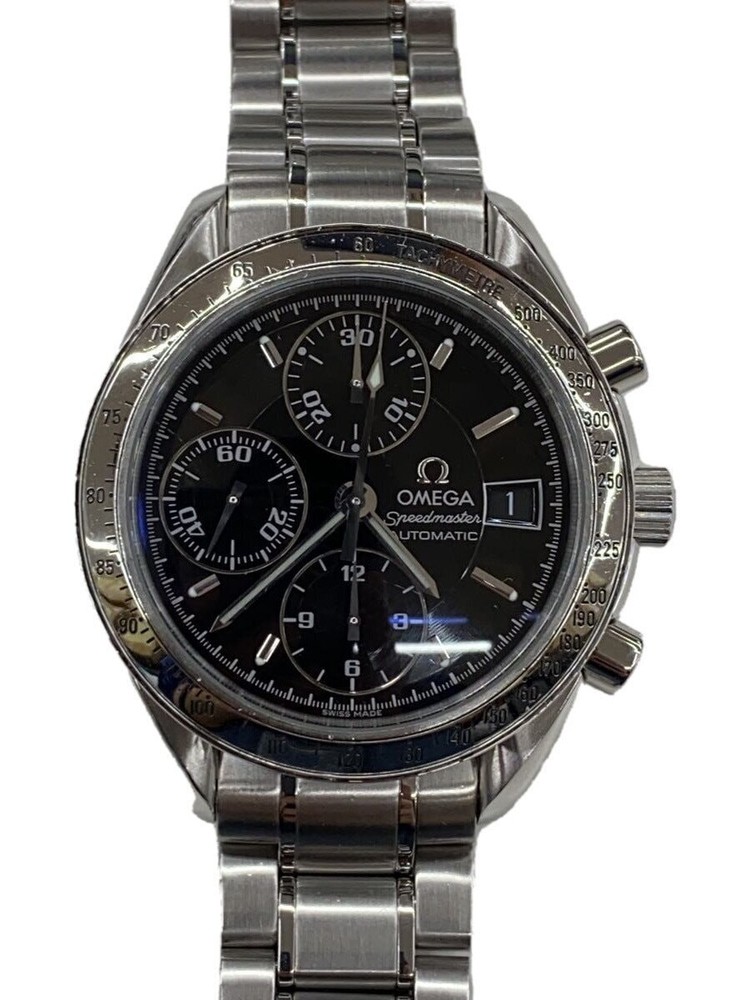 Omega Speedmaster Automatic Stainless Steel Black Silver 202501