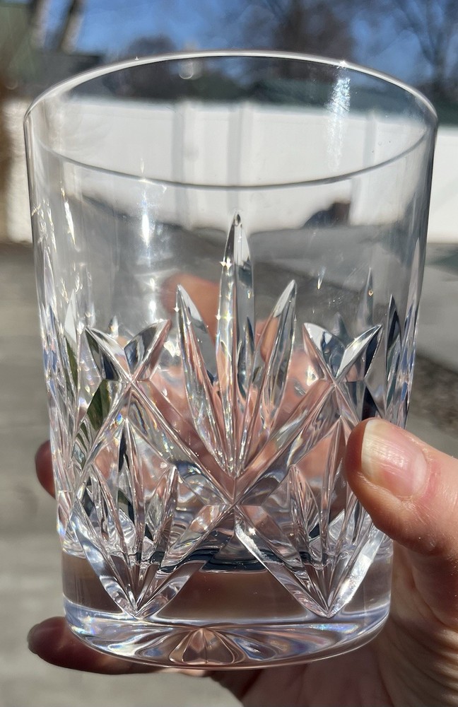 Waterford Crystal FERNDALE Juice Whiskey Tumbler 12 Ounces Ireland Made NOS