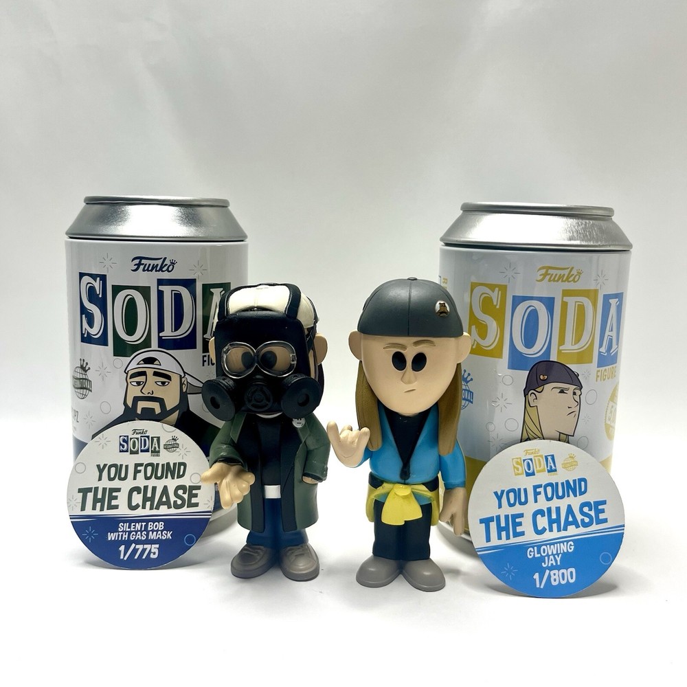 Funko Soda Pop - Jay & Silent Bob *CHASE* Set Lot