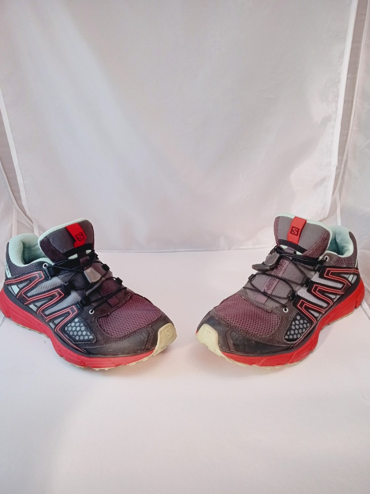 Salomon Womens X Mission 3 404738 Multicolor Lace Up Running Shoes Size 10.5