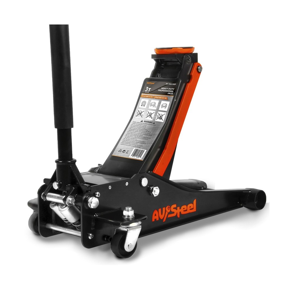 Low Profile Floor Jack 3 Ton (6600 lbs), Heavy Duty Hydraulic Jack for Car, H...