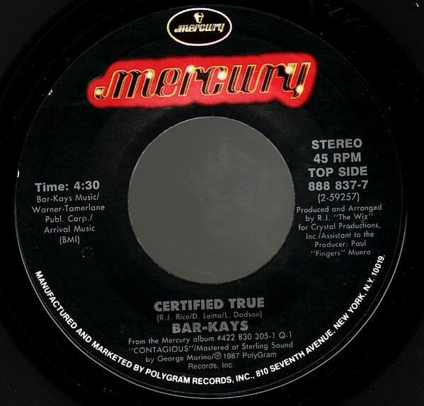 Bar-Kays - Certified True (7