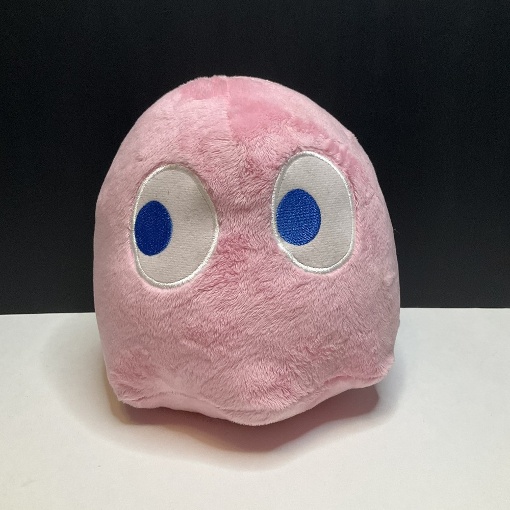 Bandai Namco Pac-Man Pinky Pink Ghost Soft Stuffed Plush Toy Collectible 6