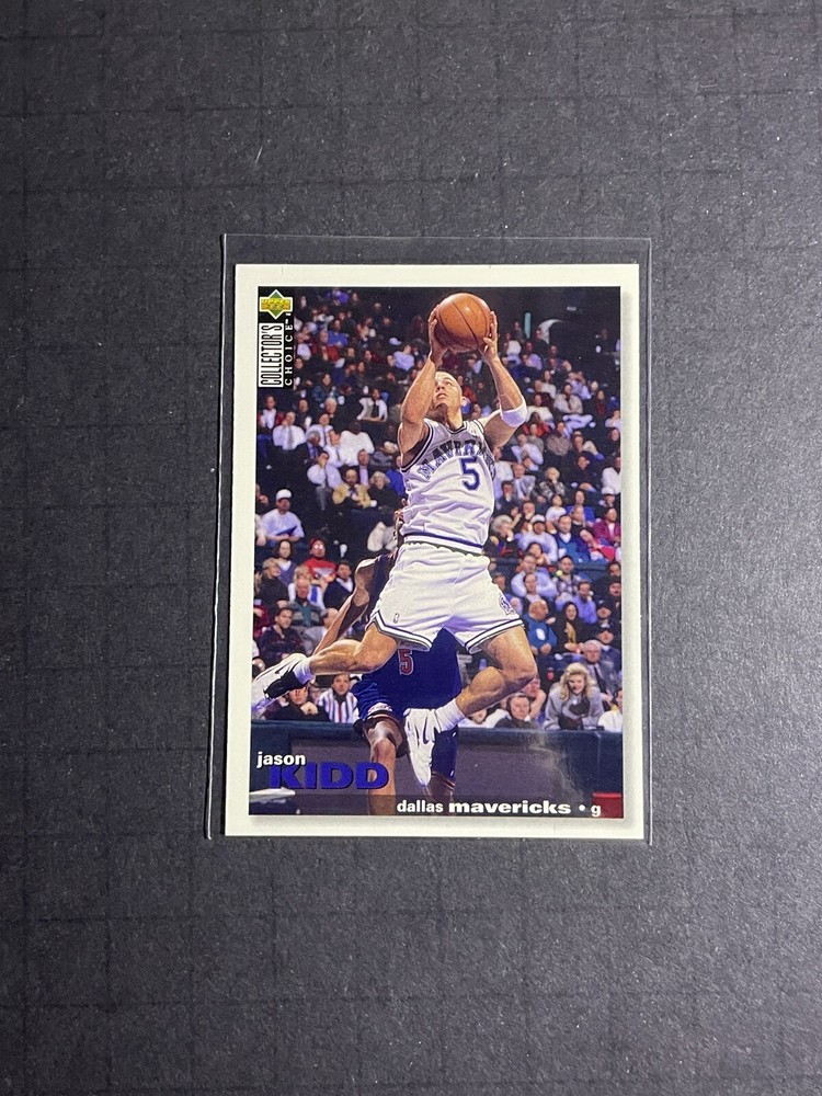 1995-96 UD Collectors Choice Jason Kidd Card #5 - Dallas Mavericks (2)