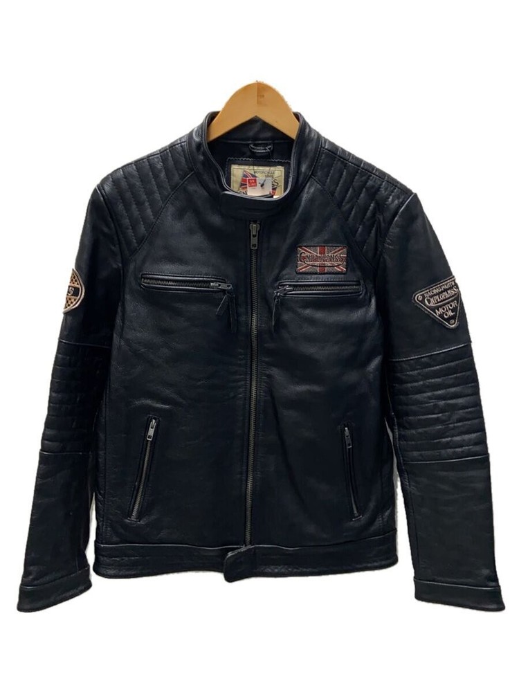 Men's Cnplopanss Leather Blouson Jacket Style M 1266