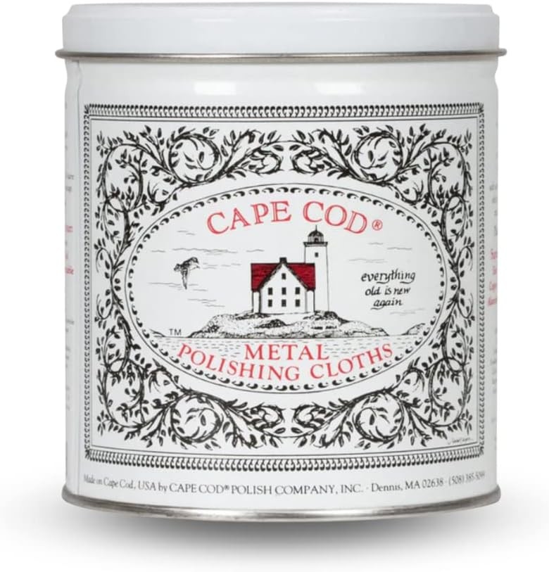 Cape Cod Polishing Metal Tin Bundle for Fine Metals | (12) 4X6 Polishing...
