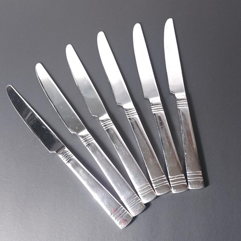 Knives Reed & Barton Longwood II --6  pieces (18/10) Stainless