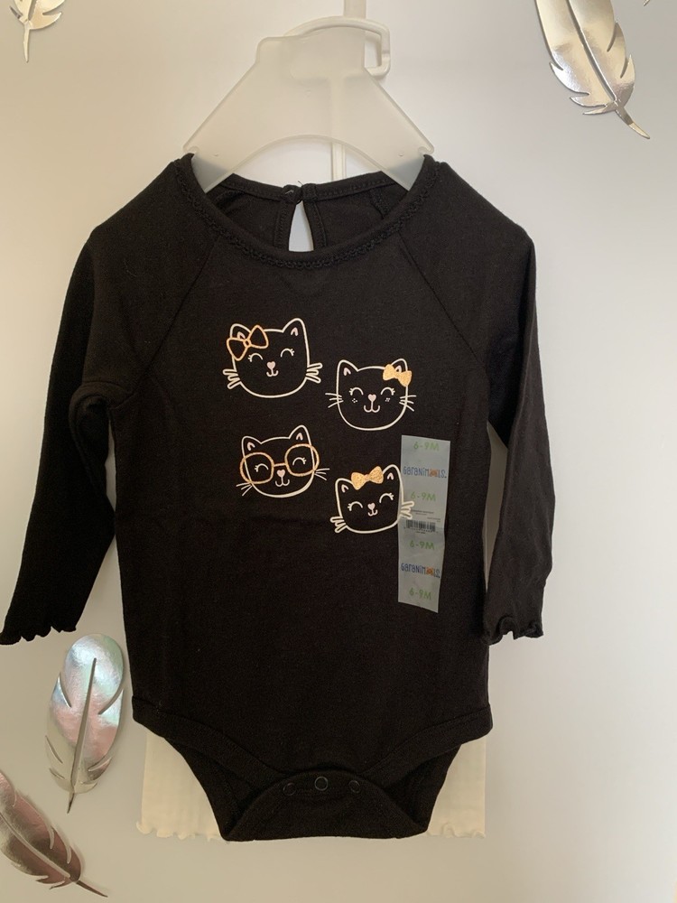 Baby Girl 2pc Top & Pants Leggings Set.  ( Size 6 - 9 Months )