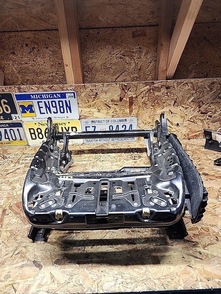 2011-2016 BMW 535i F10 Left Front Seat Track Frame Rail Motor OEM