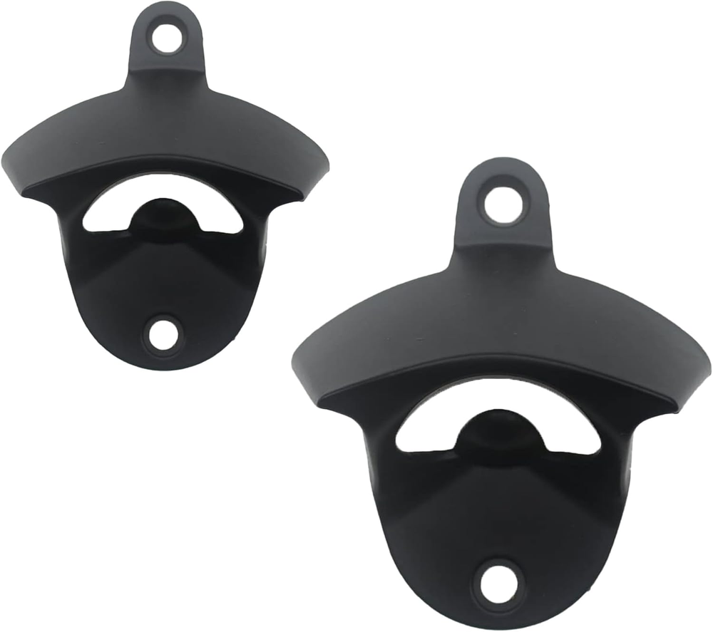 Black Bottle Opener Wall Mount Beer Cap Opener Blank Soda Bottle Top Opener Post