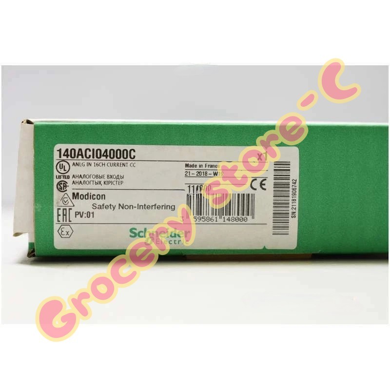1PC Schneider 140ACI04000C PLC Analog Input Module New In Box Fast Shipping