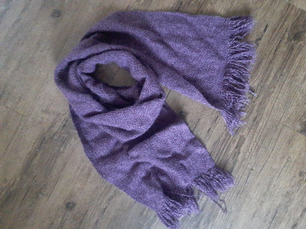 Soft Warm Chasqui Apalacea Wool Infinity Scarf 100% Natural