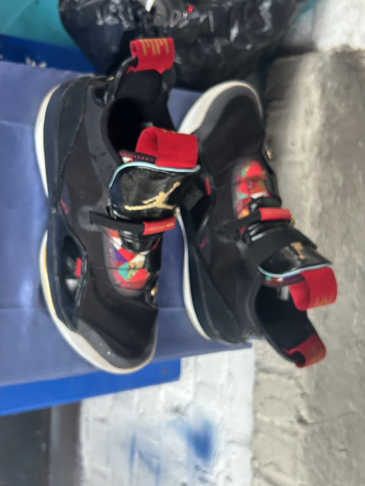 Nike Air Jordan 33 - Chinese New Year Black - Men's Sz 11 Good Conditions No Box-image