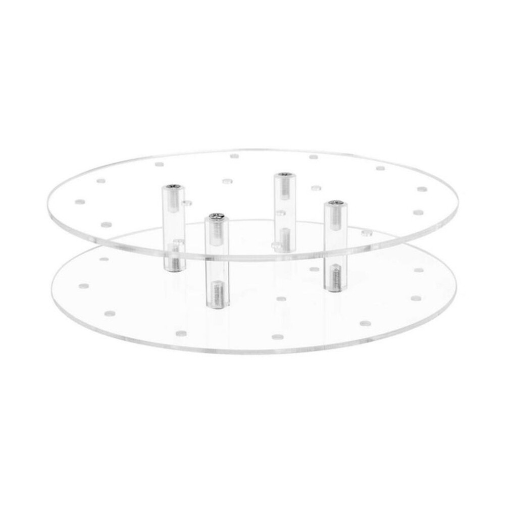 Acrylic Cake  Display Stand, 16 Hole Clear Square Lollipop Holder for1536