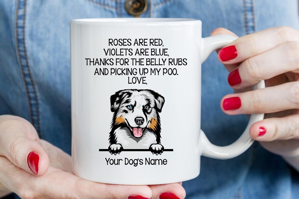 Funny Australian Shepherd Mug Perfect Gift for Aussie Lovers