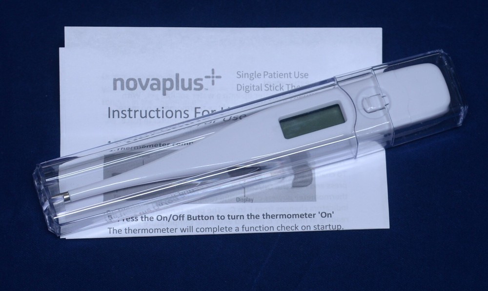 EKLA NovaPlus Digital Thermometer Standard Universal Dual Scale Water Resistant