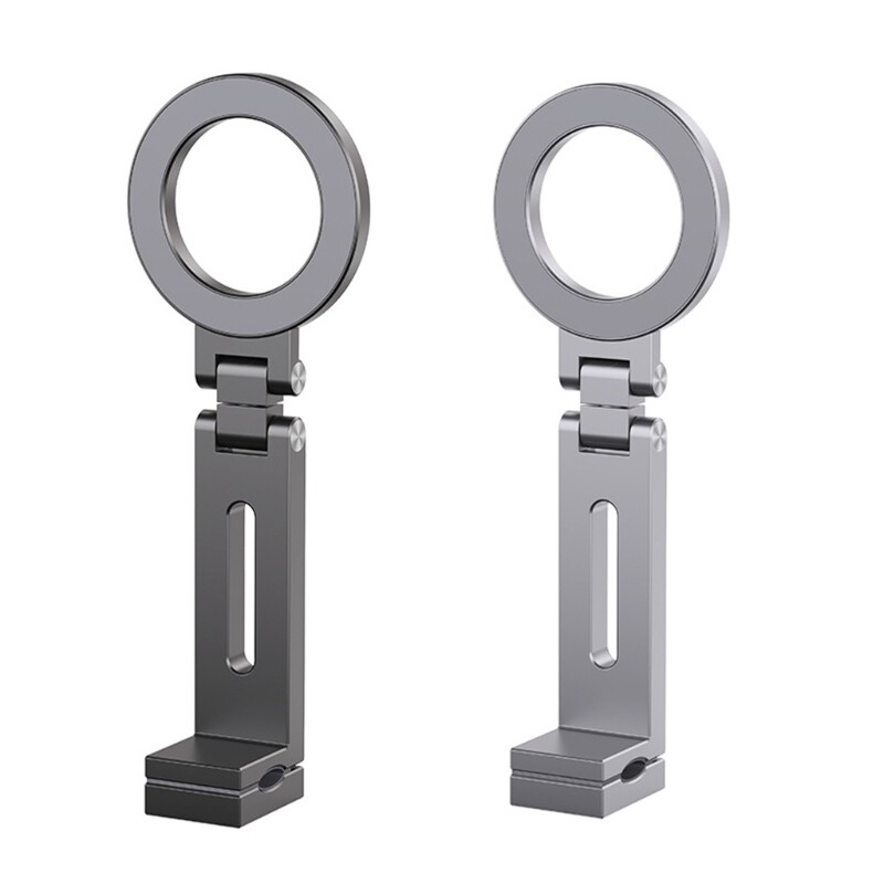 Portable Phone Stand with Secure Attachment for Hands-Free Viewing  