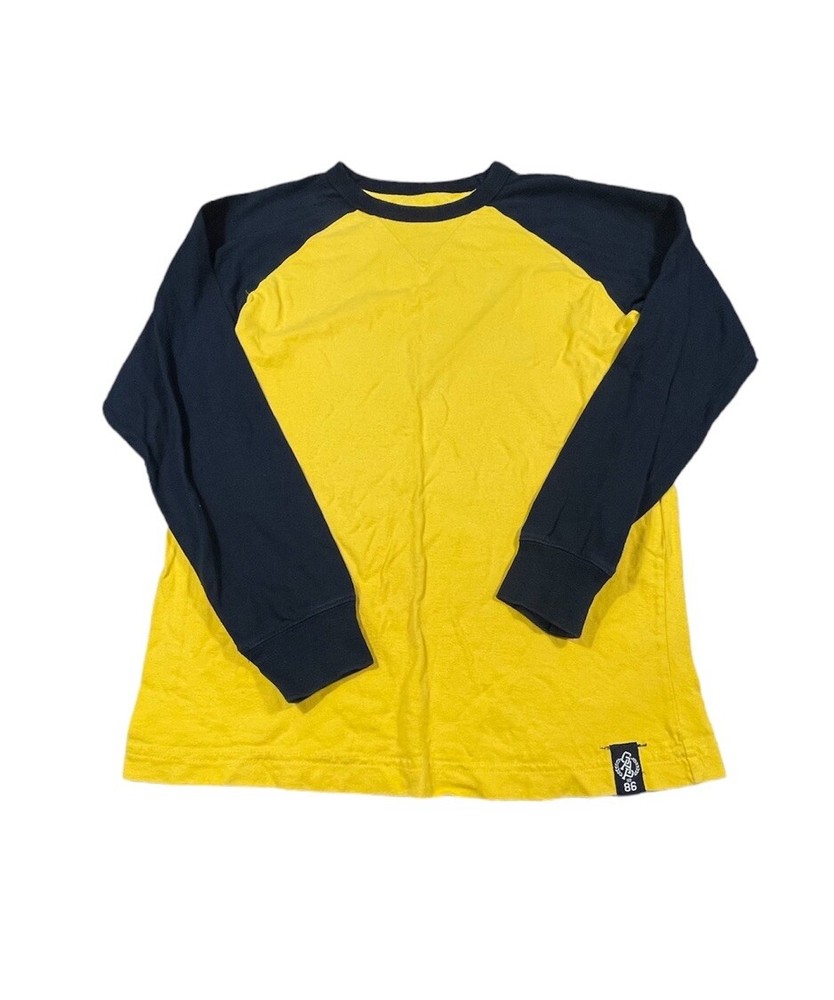 Gap Kids Size 12 Yellow And Blue Long Sleeve