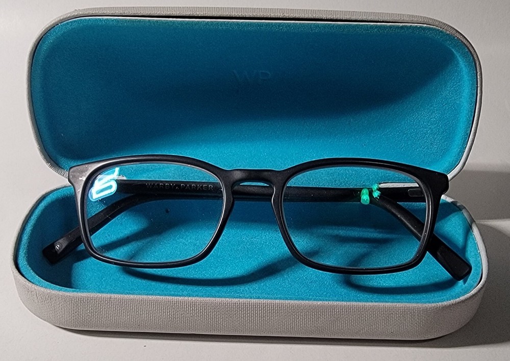 Warby Parker Chase 101 Eyeglasses 51-18-145 Teal Warby ParkerCase