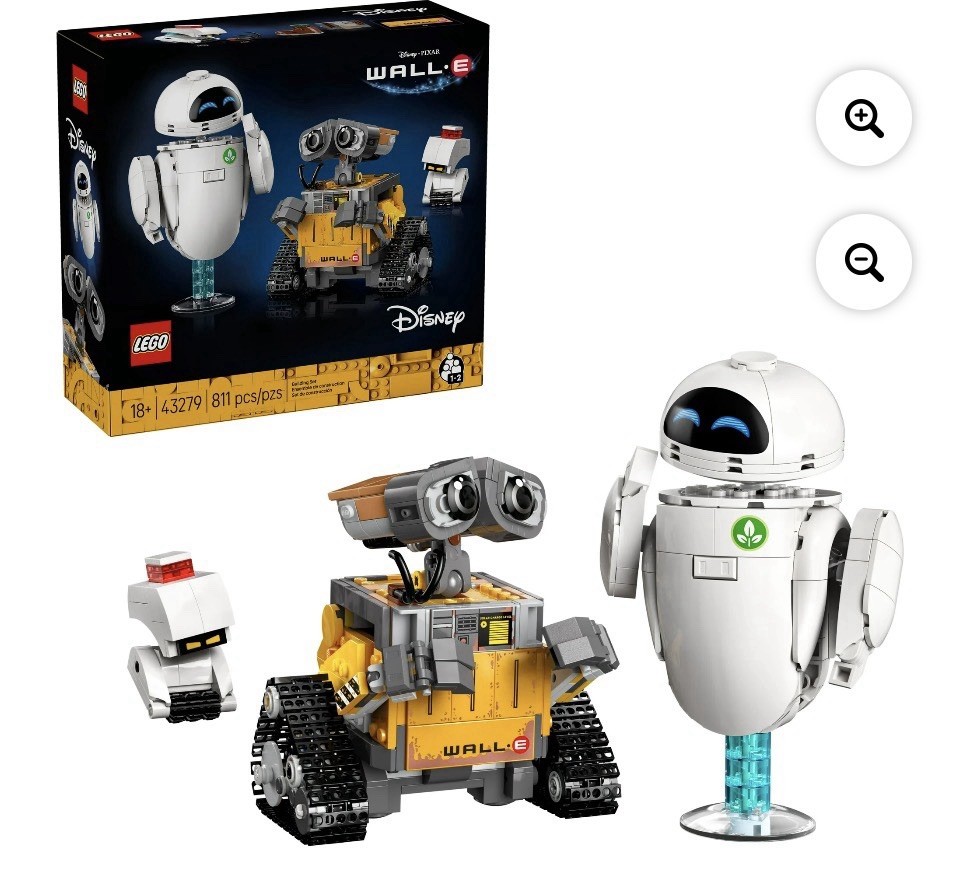 LEGO Disney/Pixar: WALL-E + EVE - Set 43279  811 PC
