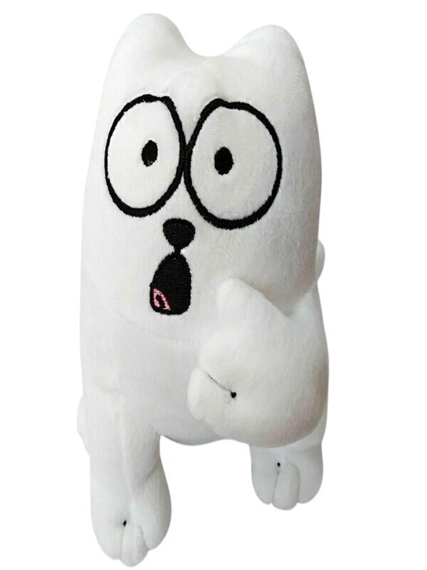 Cute Simon's Cat Doll Plush Cartoon Soft Doll Toy Kids Gift