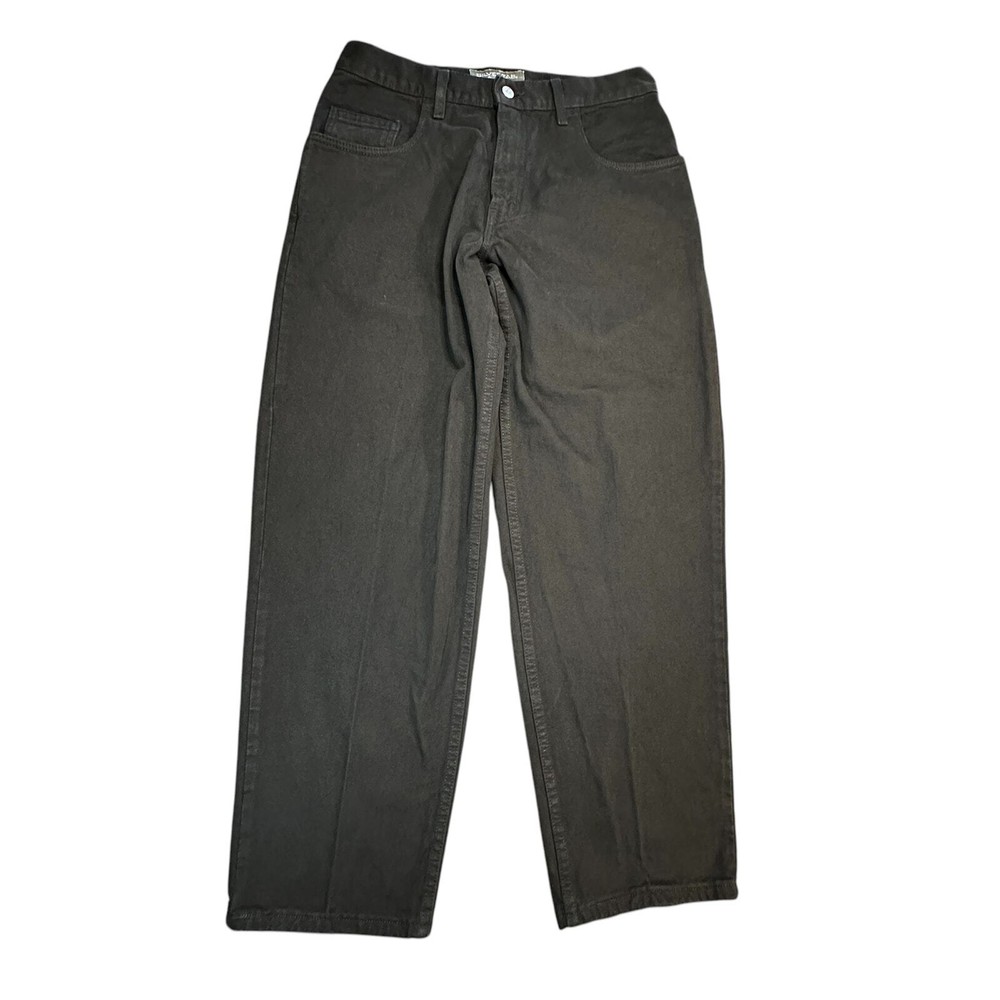 Levis Silvertab Jeans Mens 32x32 Black Denim Baggy Fit Straight USA Y2K Vintage