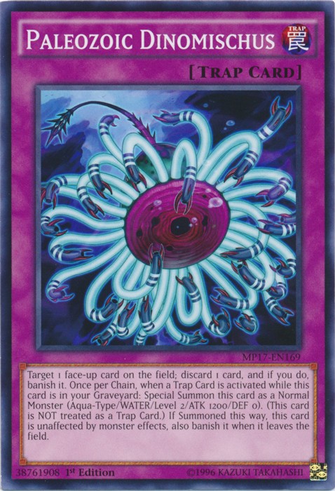 Paleozoic Dinomischus 1st Edition Common HP MP17-EN169 Yugioh  