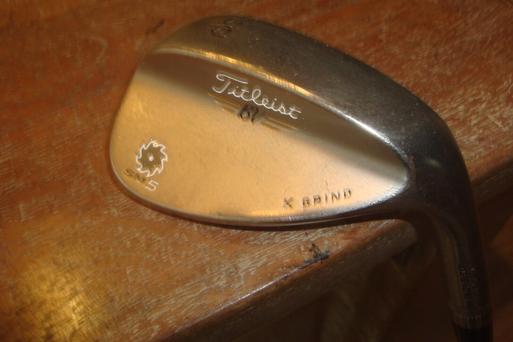 Titleist Vokey SM5 Tour Chrome 60* 11 K-Grind True Temper DG Wedge Flex 