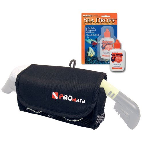 NEW Scuba Dive Snorkel Mask Gear Bag Pouch Case Mask Defog Anti-fog Sea Drops