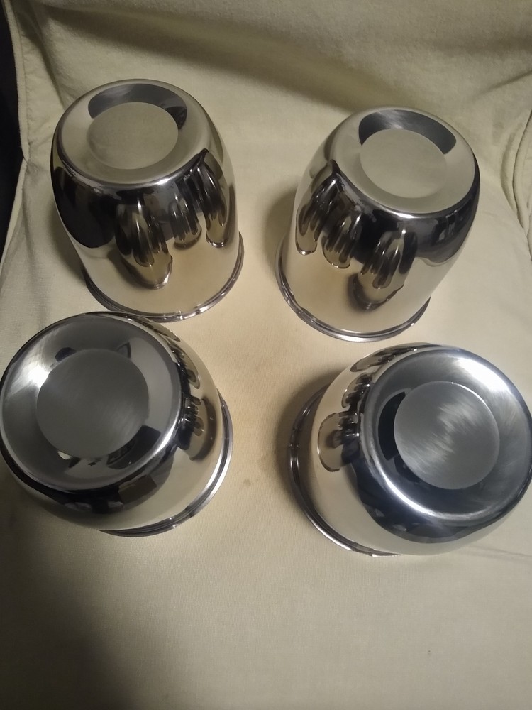 4.25 Wheel Center Caps for 110MM, Truck Trailer Rim Push Through Replacement Cap