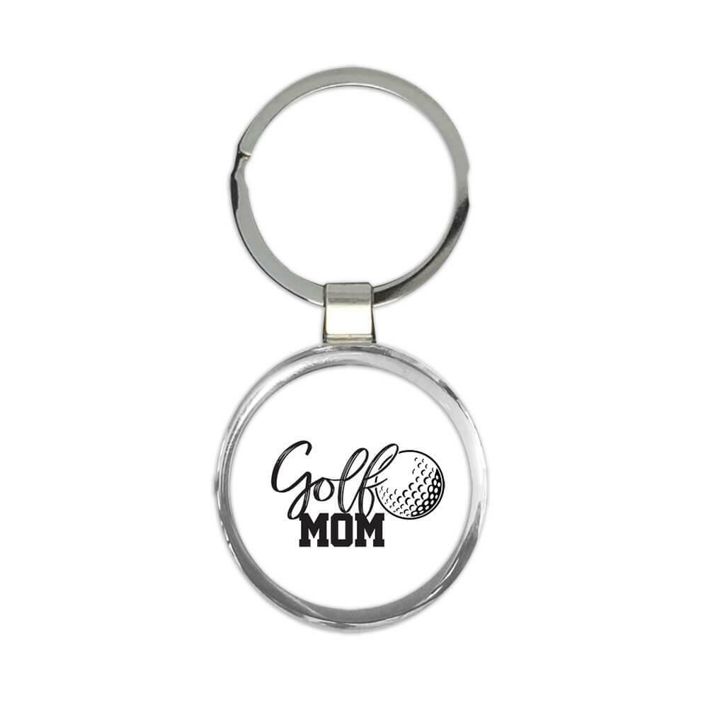 Golf Mom Keychain - Perfect Birthday Gift for Proud Sports Lover