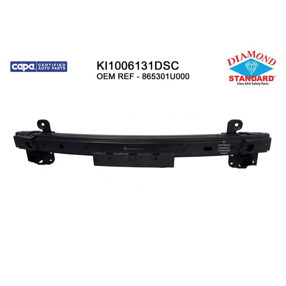 Fits 2011-2013 KIA Sorento Front Bumper Cover Reinforcement 107-50139 CAPA