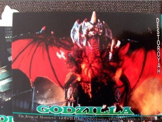 GODZILLA TRADING CARD MADE IN JAPAN