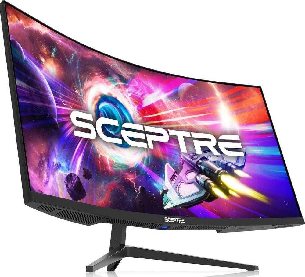 Sceptre 34-Inch Curved Ultrawide WQHD Monitor 3440 x 1440 R1500 up to 165Hz Disp