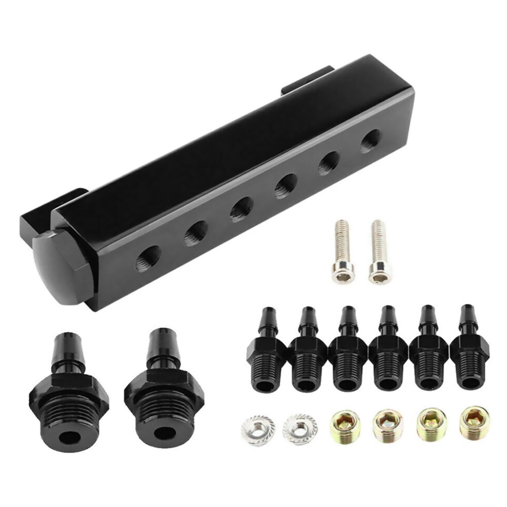 Turbo Wastegate Boost Block Intake Manifold Vacuum Kit Accessories  