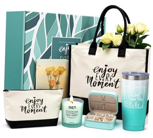 Thoughtful Unique Gifts for Women and Mom - Birthday Christmas Present Set