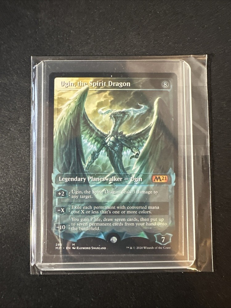 1x MTG Ugin, the Spirit Dragon (Showcase) - Core Set 2021 (M21) #285 - Magic