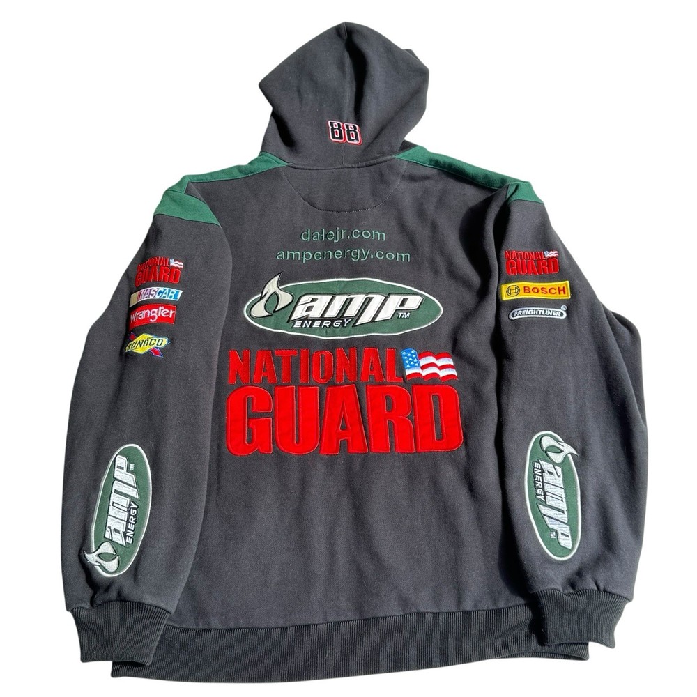 NASCAR Chase Authentics Dale Jr #88 Zip-Up Hoodie Jacket - Medium