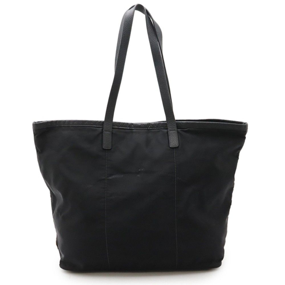 RARE PRADA Jacquard Logo Tote Shoulder Bag in Nylon Leather