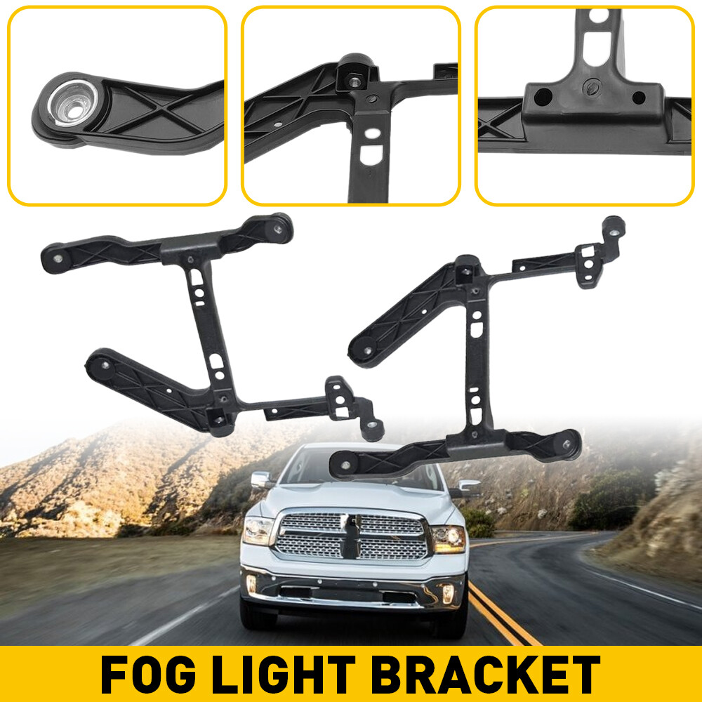 FOR DODGE RAM 1500 2013-2022 FRONT LEFT & RIGHT SIDE FOG LIGHT MOUNTING BRACKETS