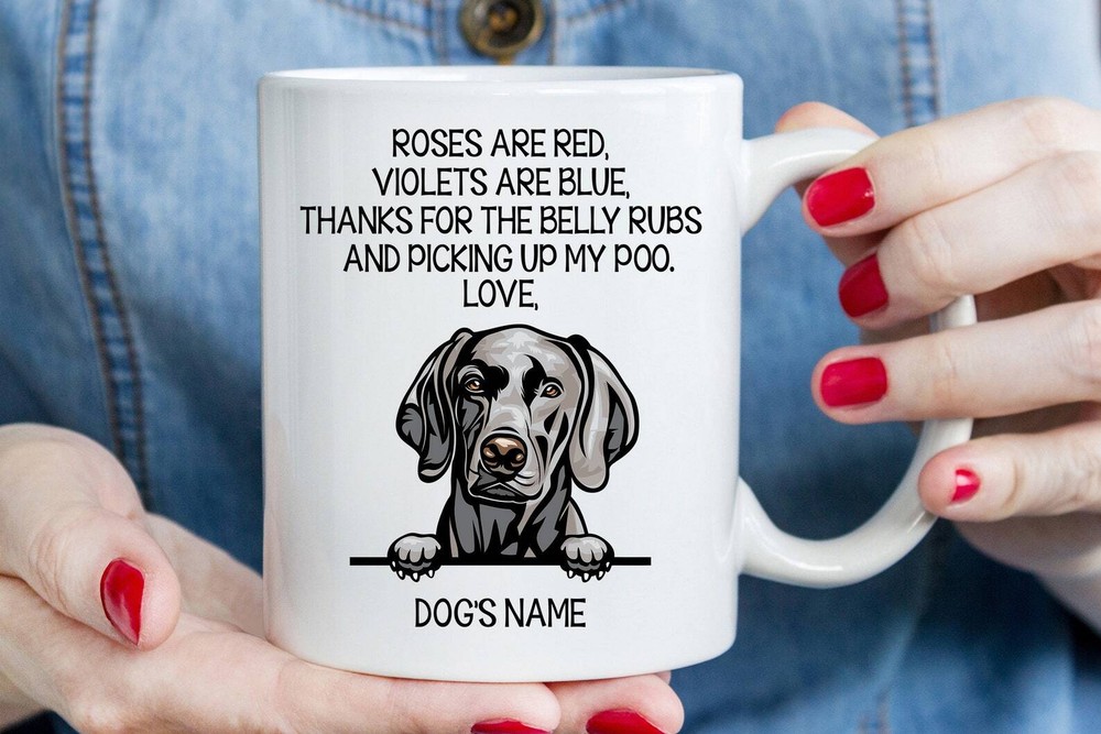Weimaraner Mug Best Weimaraner Gift Funny Mug For Weimaraner Mom Weimaraner Gift