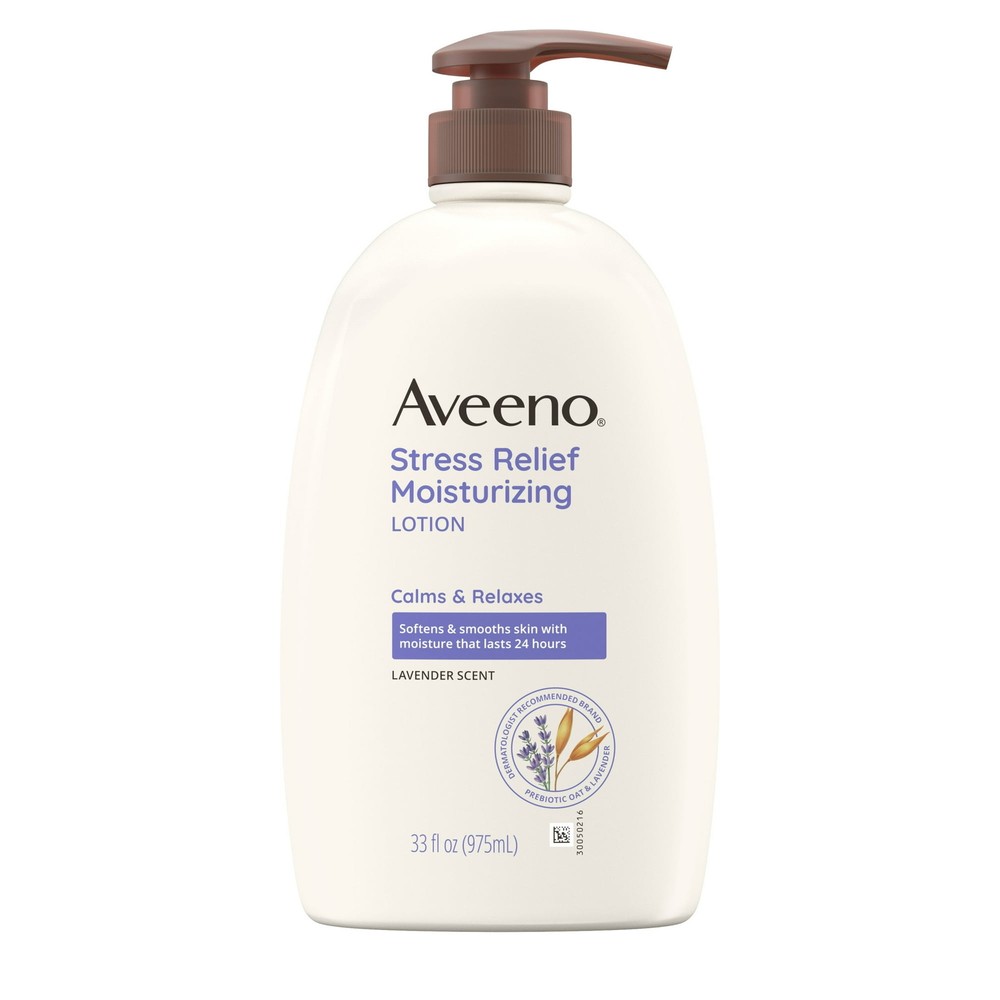 Aveeno Lavender Stress Relief Moisturizing Body Lotion 33 fl oz