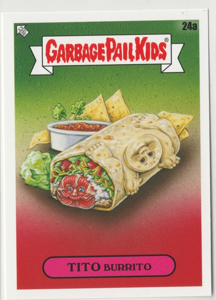 Tito Burrito Garbage Pail Kids GPK 2021 Food Fight Series 24a