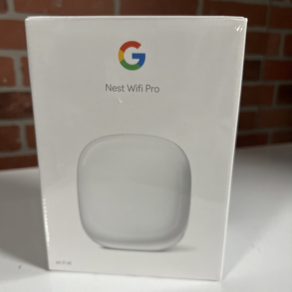 Google Nest WiFi Pro - Wi-Fi 6E Mesh Router GA03030-US