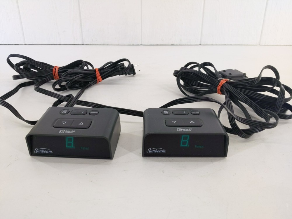 Sunbeam Holmes Electric Blanket Dual Control PAC-0531 Style U85KQA - 4 Prong