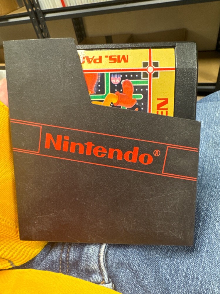 Ms. Pac-Man (Tengen) (Nintendo Entertainment System) Authentic - Tested - Sleeve