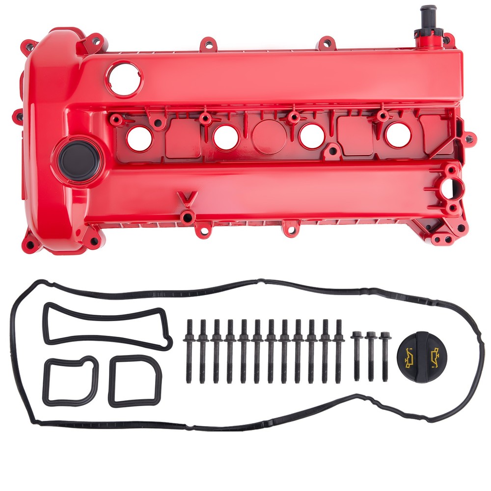 Upgrade Aluminum Valve Cover w/ Gasket & Bolts Fit - Mazda 3 2.0L 2.3L 2006-2009