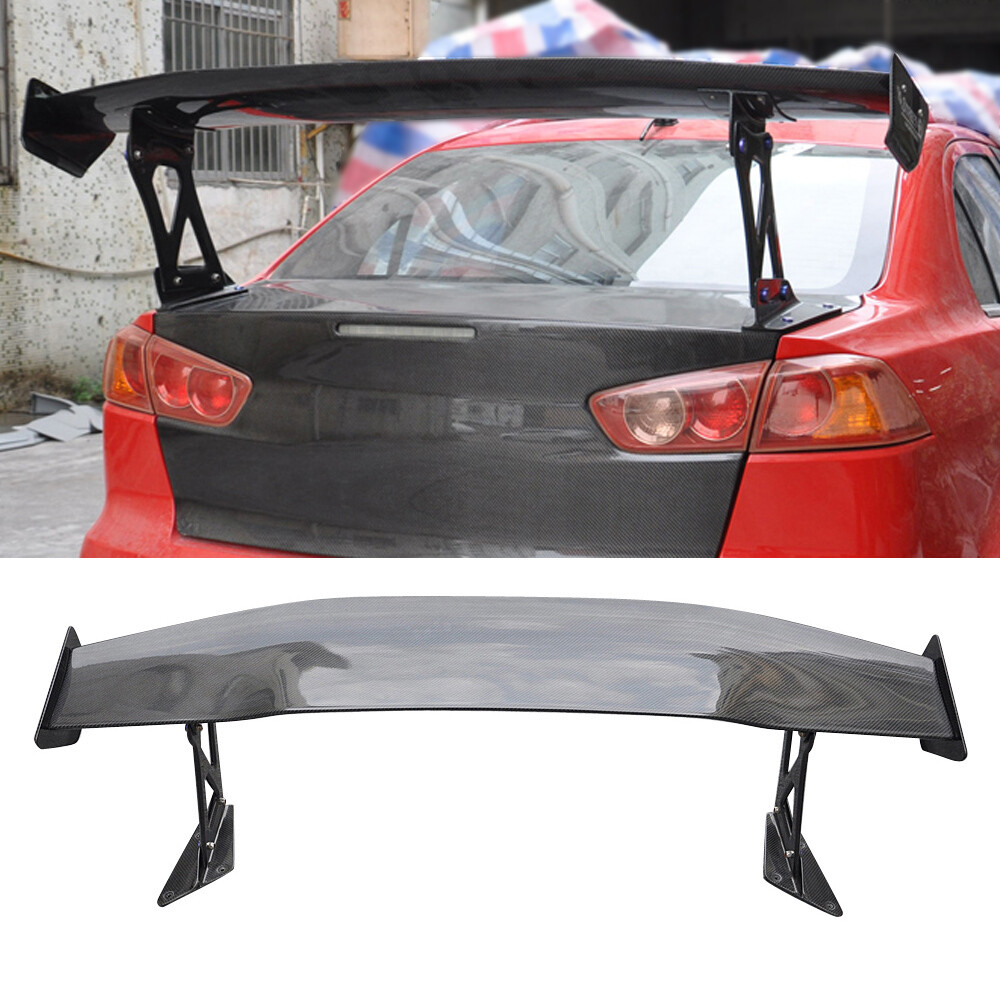 For Mitsubishi Lancer EVO 10 2008-2017 Carbon Fiber VRS Style Spoiler Trunk Wing