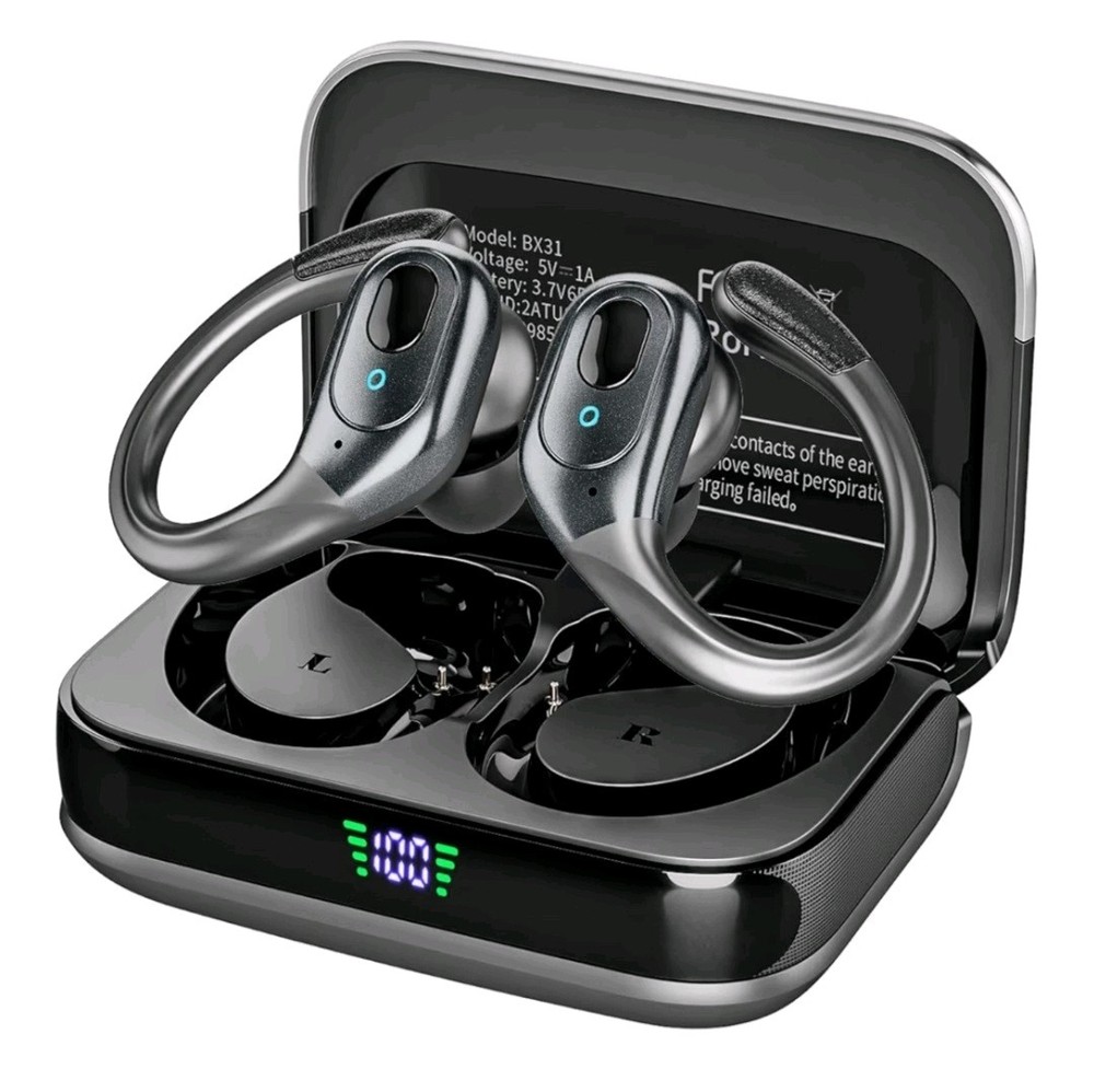 Wireless Bluetooth Earbuds with 75H Playtime IP7 Waterproof for Sports & Work